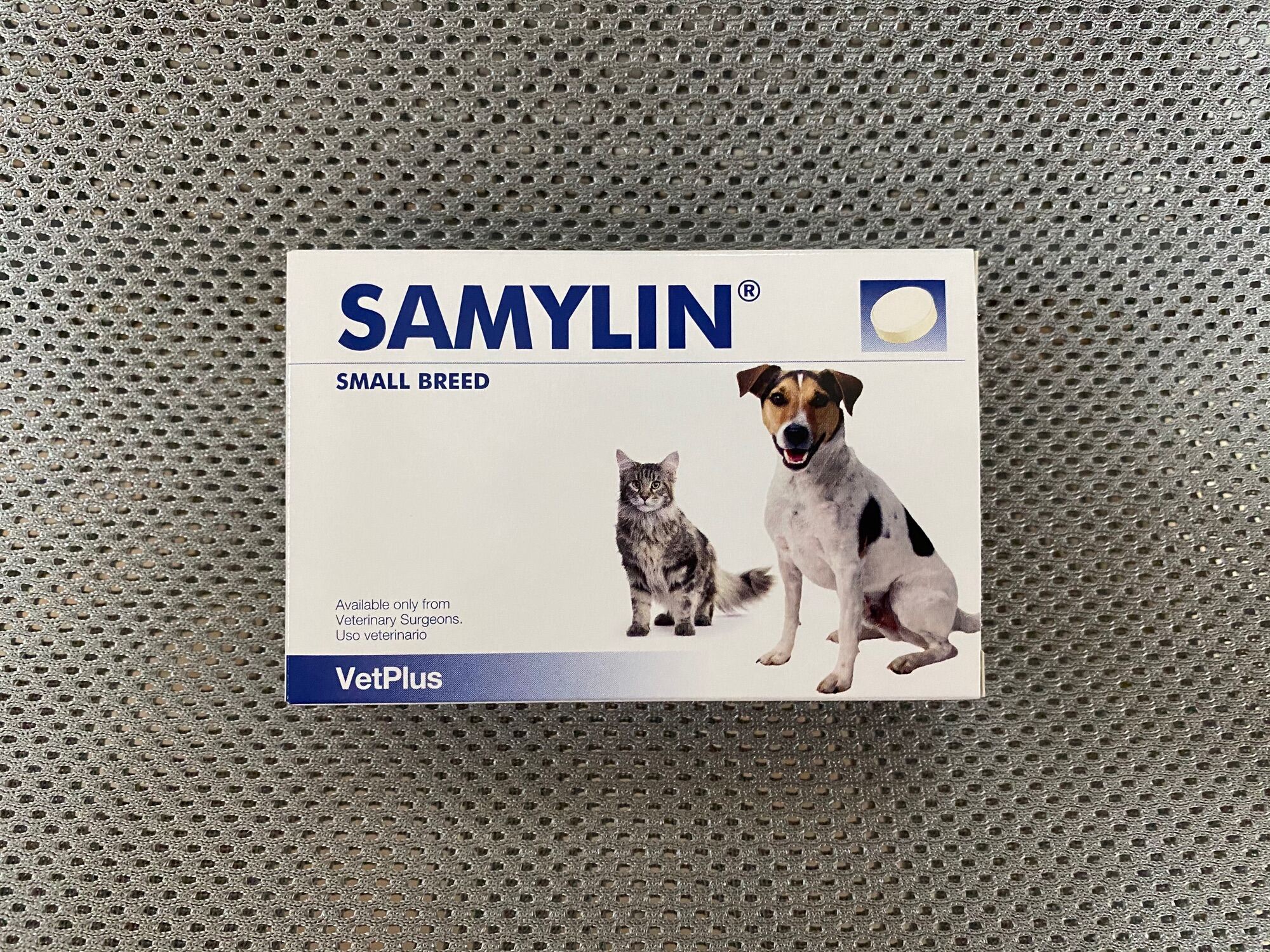 SAMYLIN Small Breed อาหารเสริมบำรุงตับ สำหรับสุนัข/แมว (หมดอายุ 12/2023)