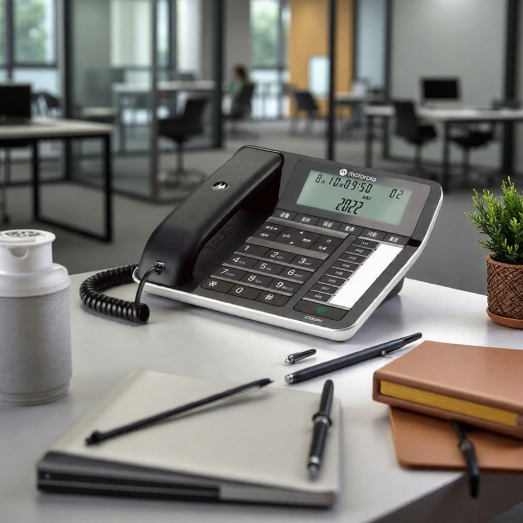 Motorola | Large Screen Blacklist Office Home Fixed Telephone ราคา 1,290 บาท*ส่งฟรี