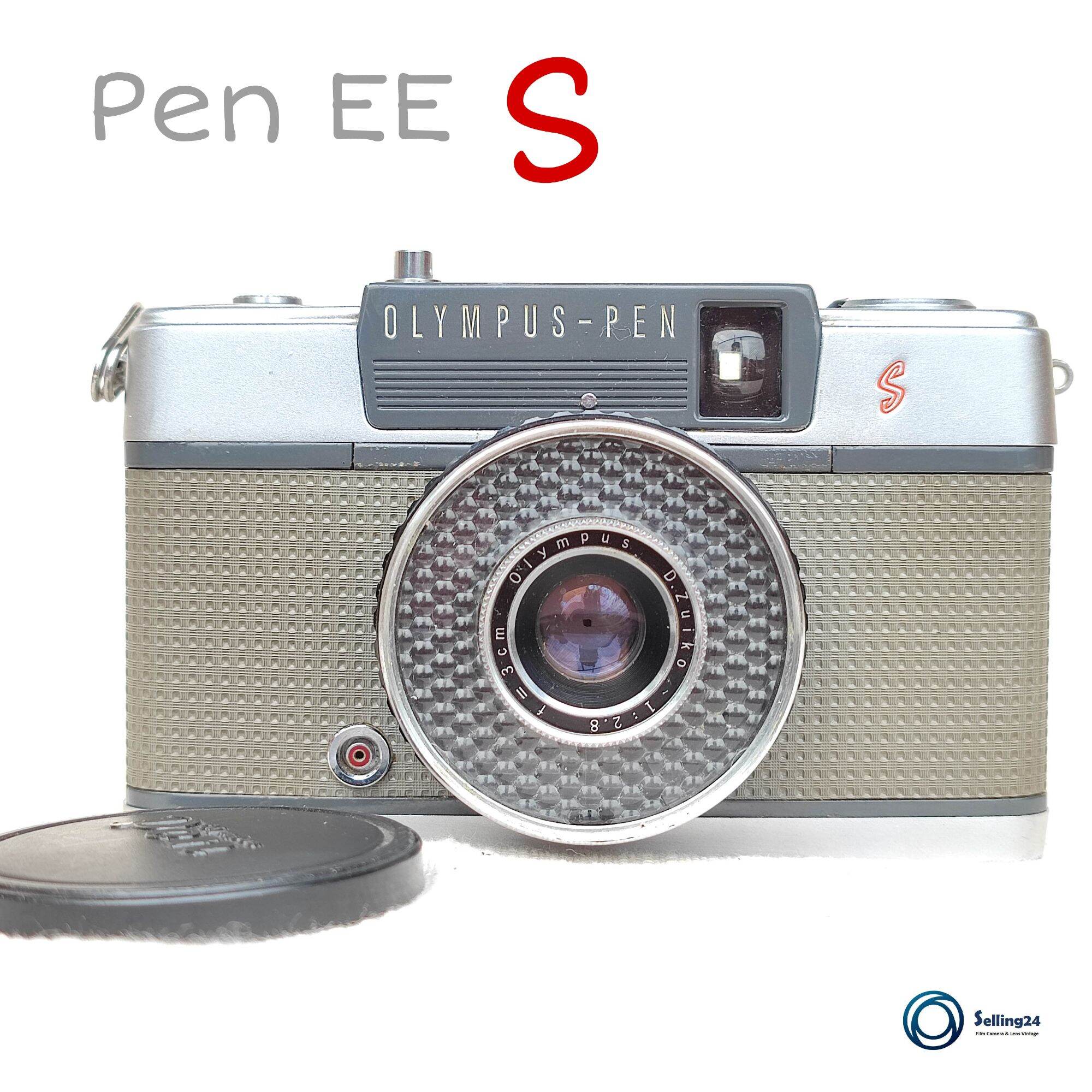 กล้องฟิล์ม ยี่ห้อ Olympus PEN EE-S lens D.zuiko ระยะ 3cm F2.8 Half