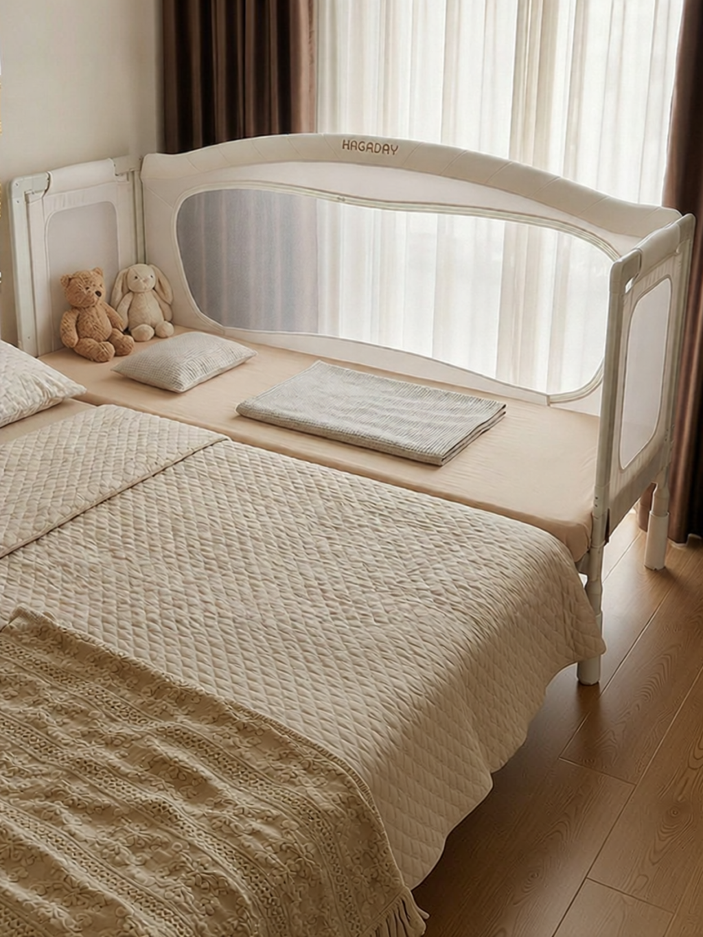 Hagaday | Folding Iron Baby Bed for Children and Adults ราคา 22,767 บาท*ส่งฟรี
