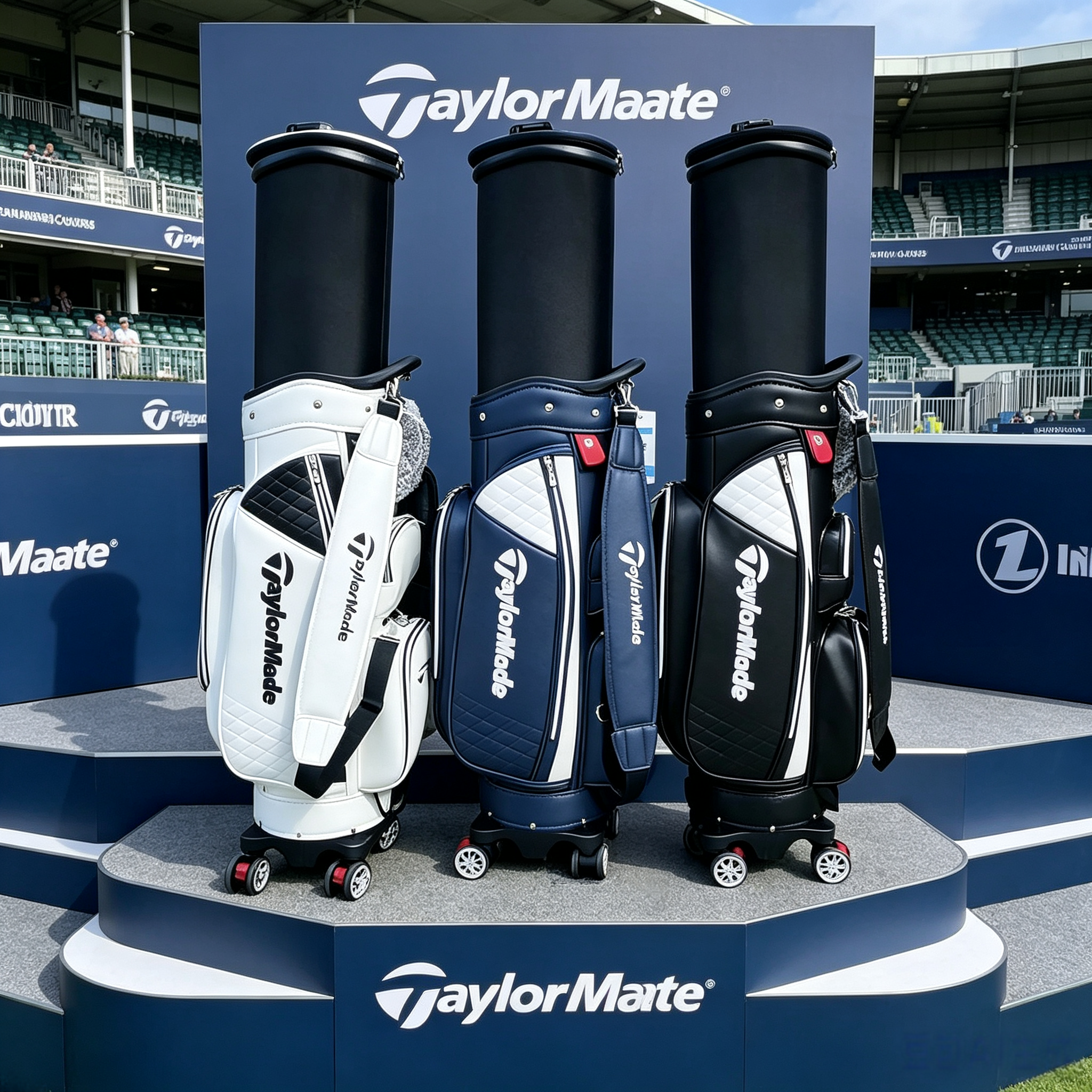 อุปกรณ์กีฬาและฟิตเนส Taylormade ถุงกอล์ฟ Omni-wheel กันน้ำที่ทนทานและยืดขยายได้ ราคา 15,723 บาท*ส่งฟรี
