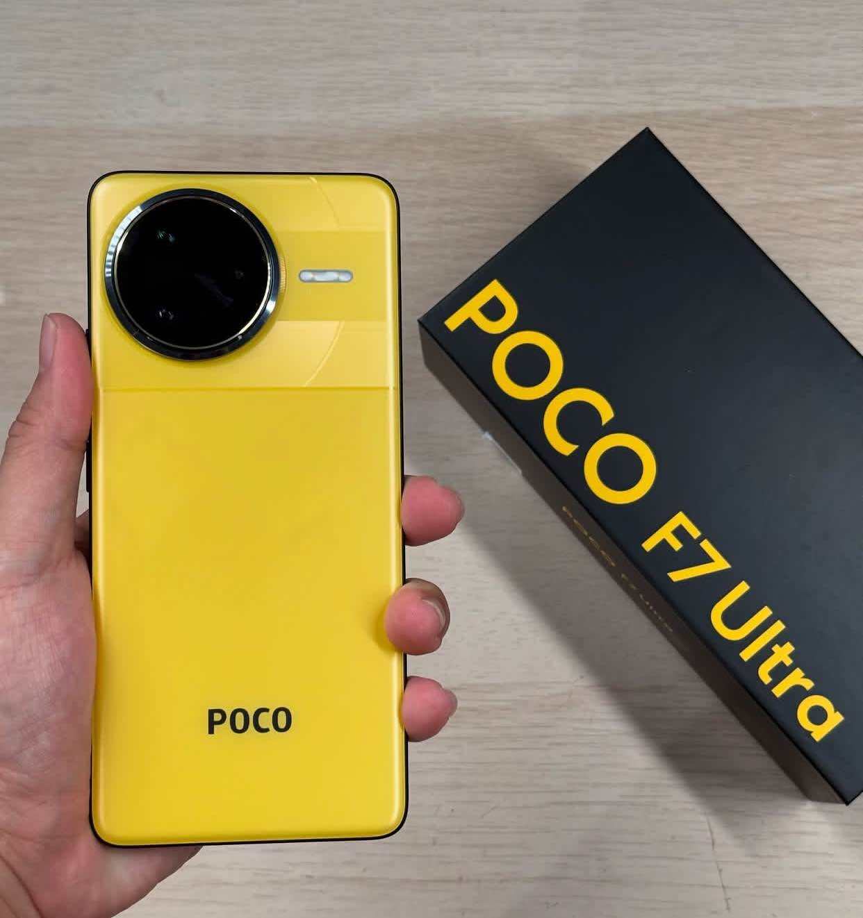 Xiaomi Poco F7 Ultra 5g 256Gb Snapdragon 8 Elite Andriod Smartphone ราคา 11,950 บาท*ส่งฟรี