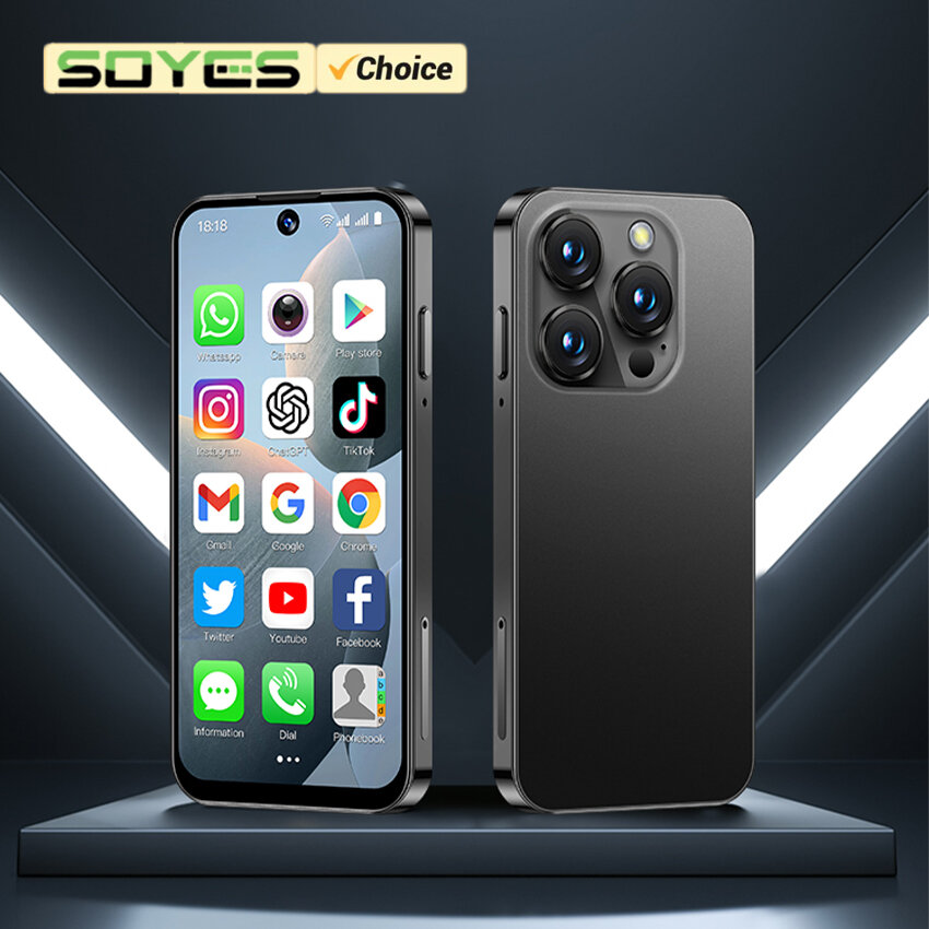 SOYES XS19 มินิสมาร์ทโฟน 3.88in 2GB RAM 16GB ROM Android10.0 พร้อม Facial Recognition Dual SIM สแตนด์บาย 3G เครือข่ายโทรศัพท์ขนาดเล็ก ราคา 1,350 บาท*ส่งฟรี