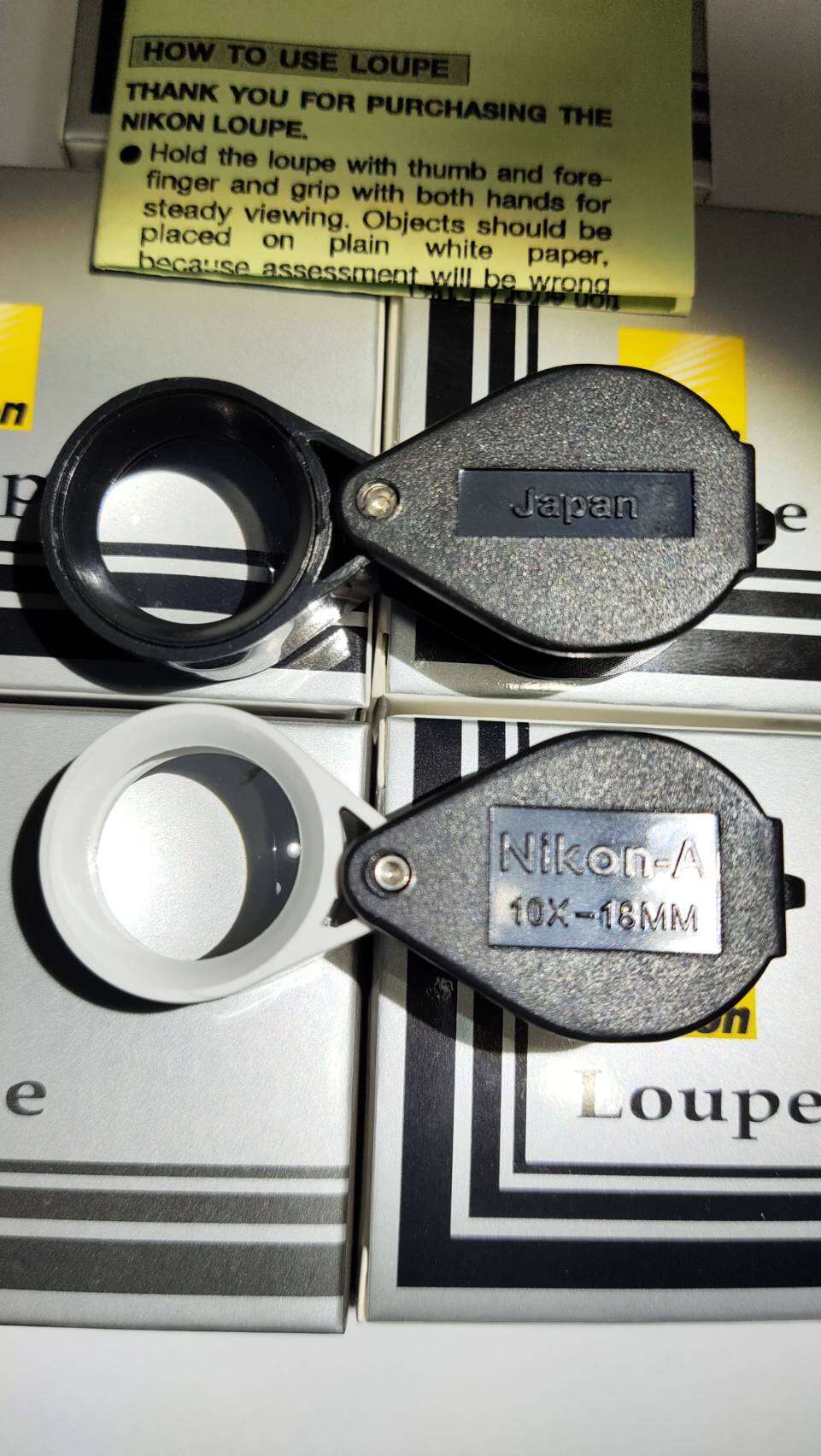 กล้องส่องพระNikon Loupe 10x18 ส่องชัดสบายตา รับประกันคุณภาพความคมชัด แถมฟรีพระแท้ปีลึก1องค์ ราคา 380 บาท*ส่งฟรี