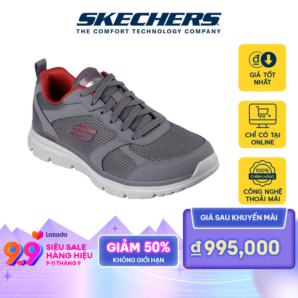 Skechers Nam Giày Thể Thao Tập Gym, Đi Học, Đi Làm Sport Burns 2.0 Memory Foam - 8790195-CCRD