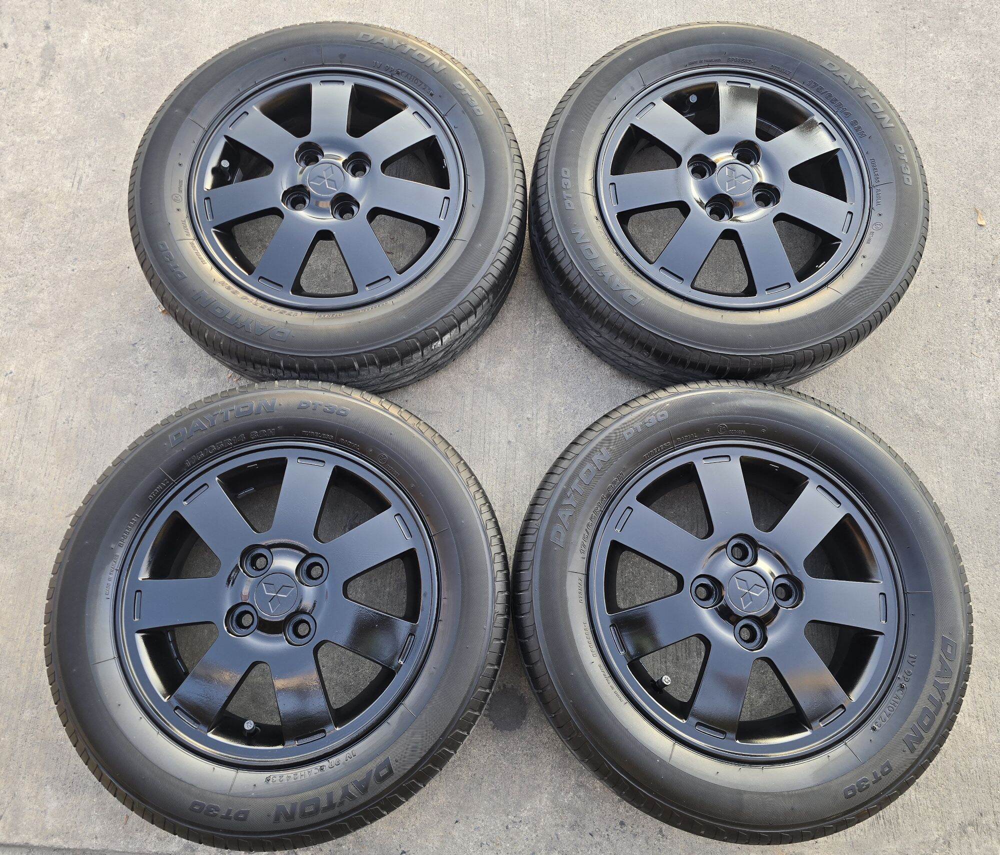 Genuine Mitsubishi Rims, 14 Inches, Fits Mirage Attrage. ราคา 9,900 บาท*ส่งฟรี