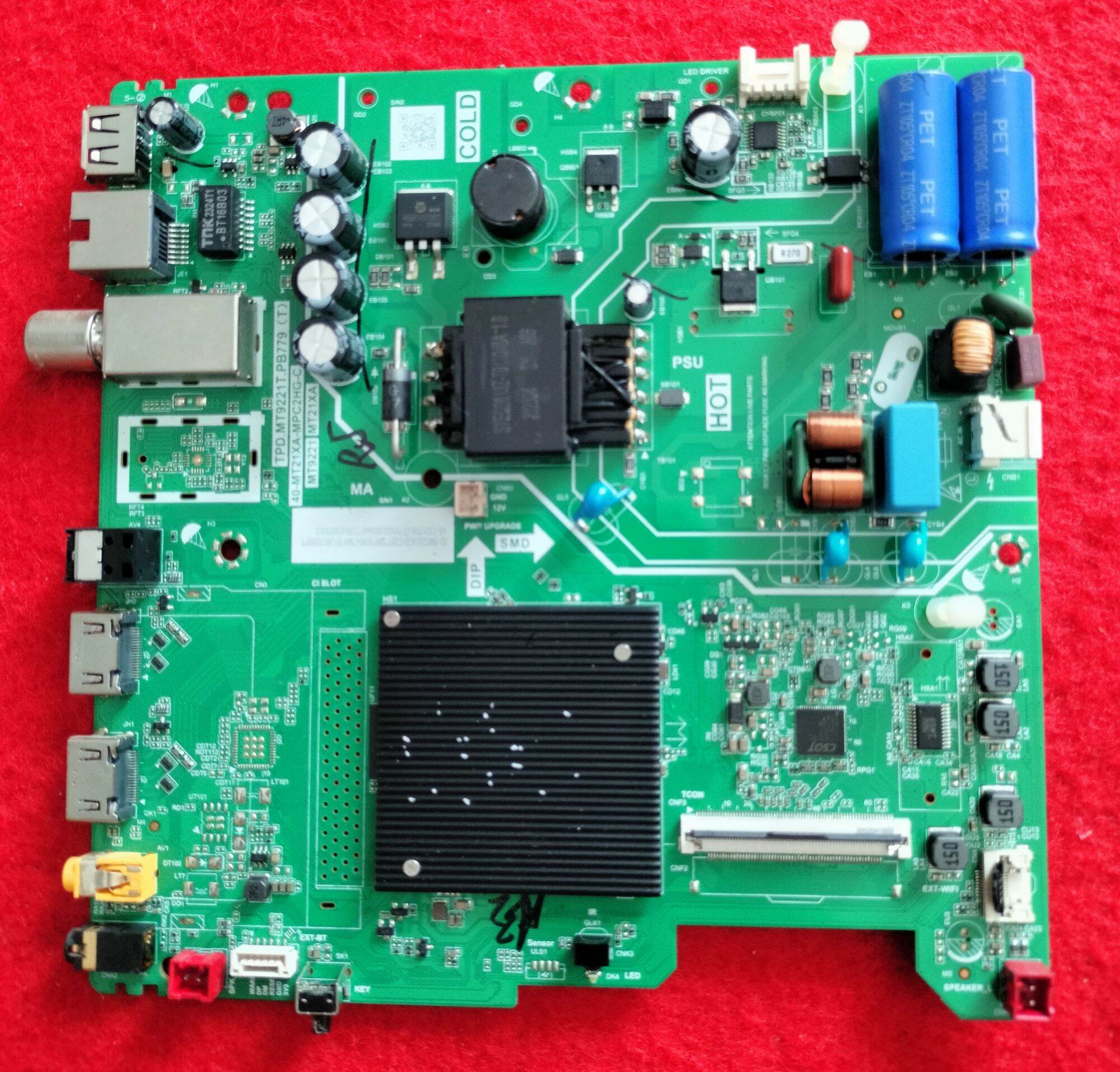 เมนบอร์ด ทีวี TCL 32S5400A พาส TPD.MT9221T.PB779 (T) ของเเท้ 100% ถอดมือสองสวย เทสก่อนส่ง ราคา 880 บาท*ส่งฟรี