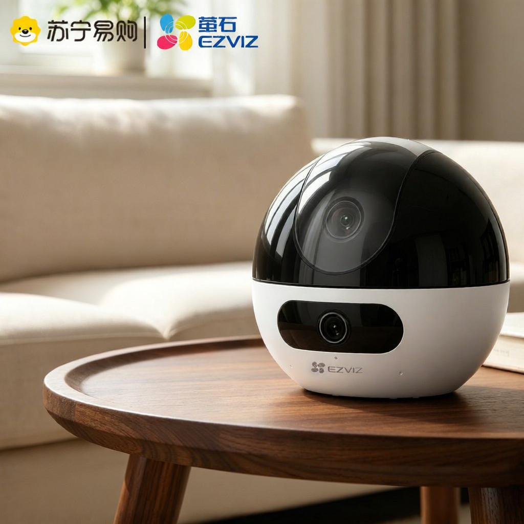 EZVIZ | Dual Lens Panoramic Remote Two-way Voice Cloud Camera ราคา 7,178 บาท*ส่งฟรี
