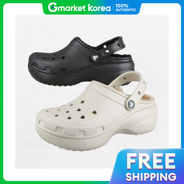 Crocs | Women's Classic Lined Platform Winter Warm Fur (Choose 1 of 2 Types) 631249 ราคา 2,884 บาท*ส่งฟรี