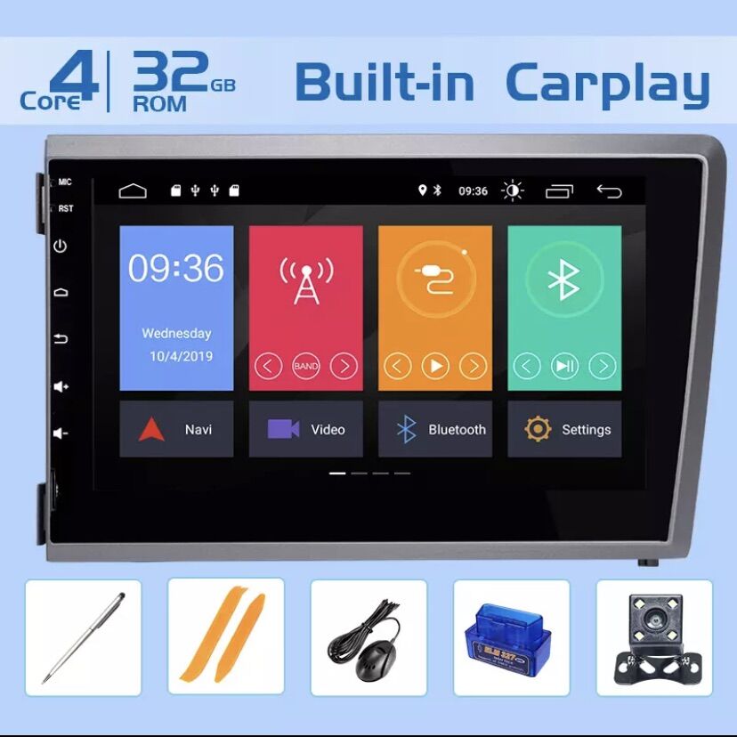 อุปกรณ์และชิ้นส่วนยานยนต์ Volvo DSP 4 Core 32G 2 DIN Android 10 เครื่องเล่นมัลติมีเดียสำหรับรถยนต์ S60 VOLVO V70 XC70 2000 20012002 2003 2004 วิทยุนำทาง GPS ราคา 15,500 บาท*ส่งฟรี