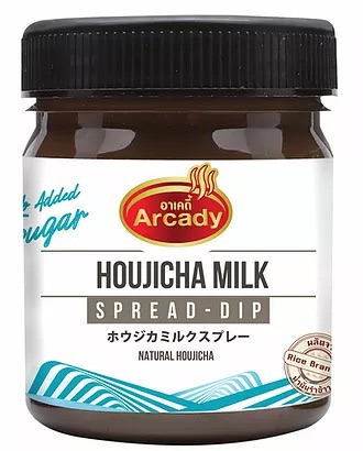 อาเคดี้ เฮลตี้ 190 กรัม Arcady Hojicha milk Spread dip (No mixed Sugar) สเปรด ทาขนมปัง รสโฮจิฉะ มิลค์ ไม่เติมน้ำตาล ตรา อาเคดี้ เฮลตี้ 190 กรัม
