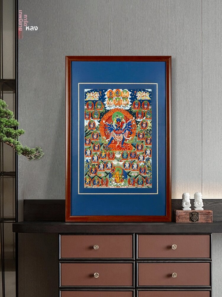 [CHUANGLONG | Tibetan Thangka with Mineral Pigments Wall Art,CHUANGLONG | Tibetan Thangka with Mineral Pigments Wall Art,] ราคา 3,086 บาท*ส่งฟรี
