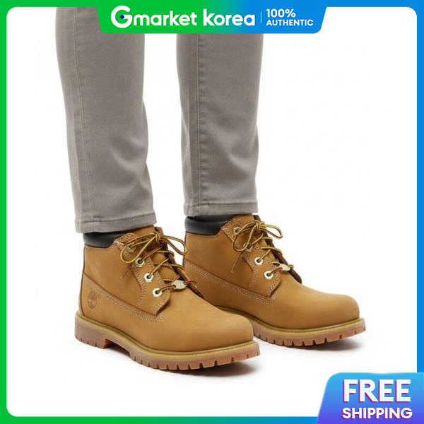 Timberland | Timberland Icon Women's Nelly Waterproof Chukka Boots Wheat Nubuck 23399 713 ราคา 6,064 บาท*ส่งฟรี