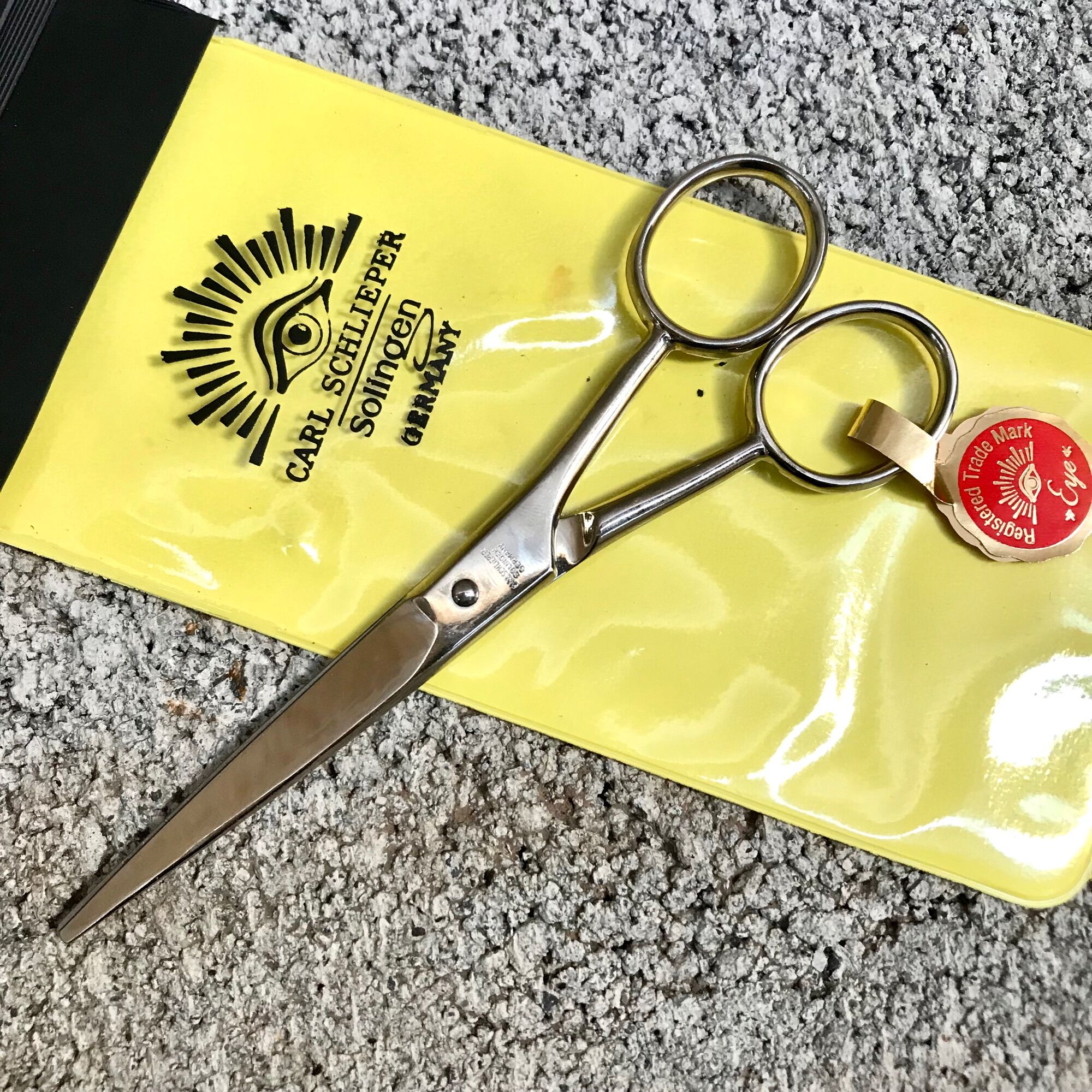 HAIR SCISSOR 5 นิ้ว กรรไกรตัดผม ตราตา แท้ 100% ของเยอรมัน กรรไกรช่างตัด ...