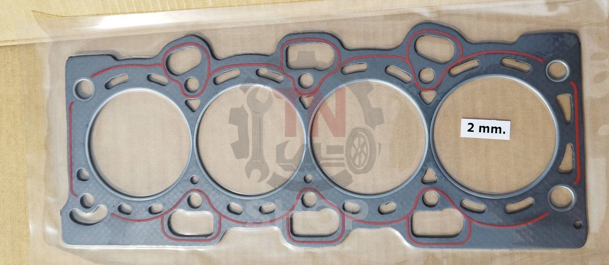 ปะเก็นฝาสูบ MITSUBISHI LANCER 4G93 CK5 ซีเดียร์ อีคาร์ 1800 16V ไฟเบอร์หนา 2 มิล ราคา 390 บาท*ส่งฟรี