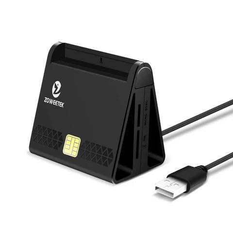 เครื่องอ่านบัตรประชาชน Smart Card Reader แบรนด์ Zoweetek WZ12026-10 ...