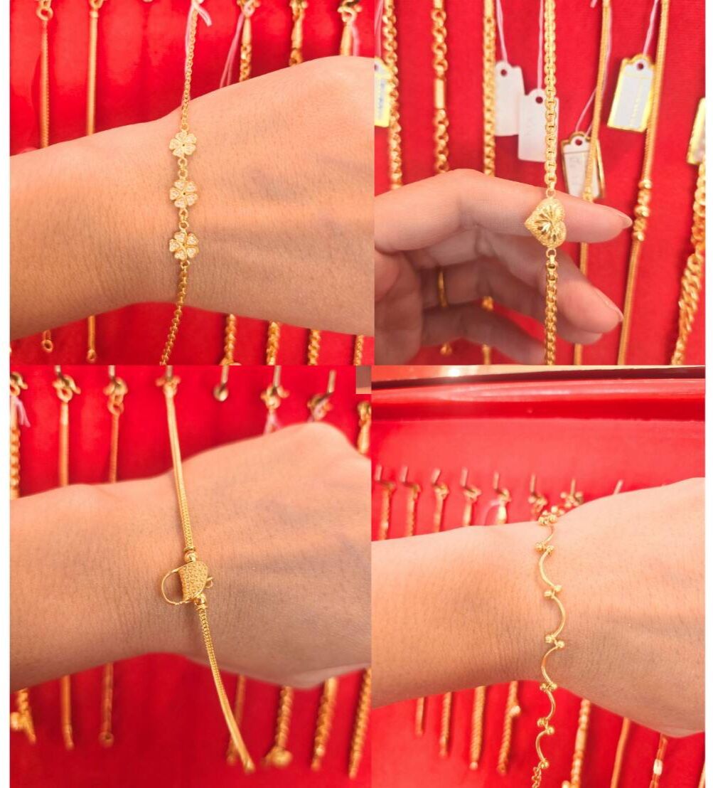 1 Salung Bracelet, Fashion Bracelet, 96.5% Genuine Gold ราคา 23,950 บาท*ส่งฟรี
