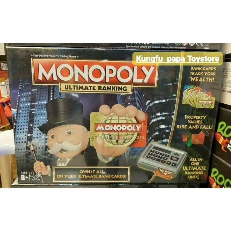 เกมส์เศรษฐีใช้บัตรเครดิต MONOPOLY ULTIMATE BANKING ของเล่น