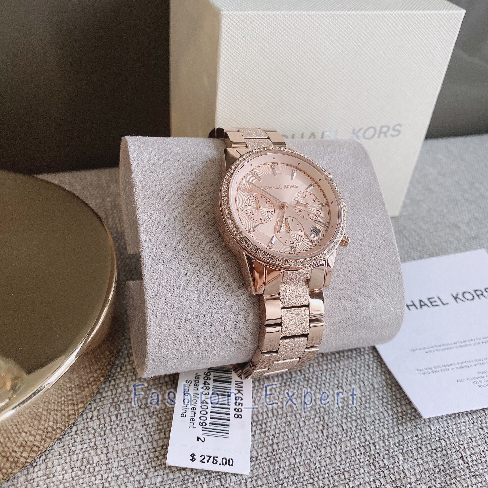 Michael Kors Rose Gold Watches @ Valencia Time Center - YouTube