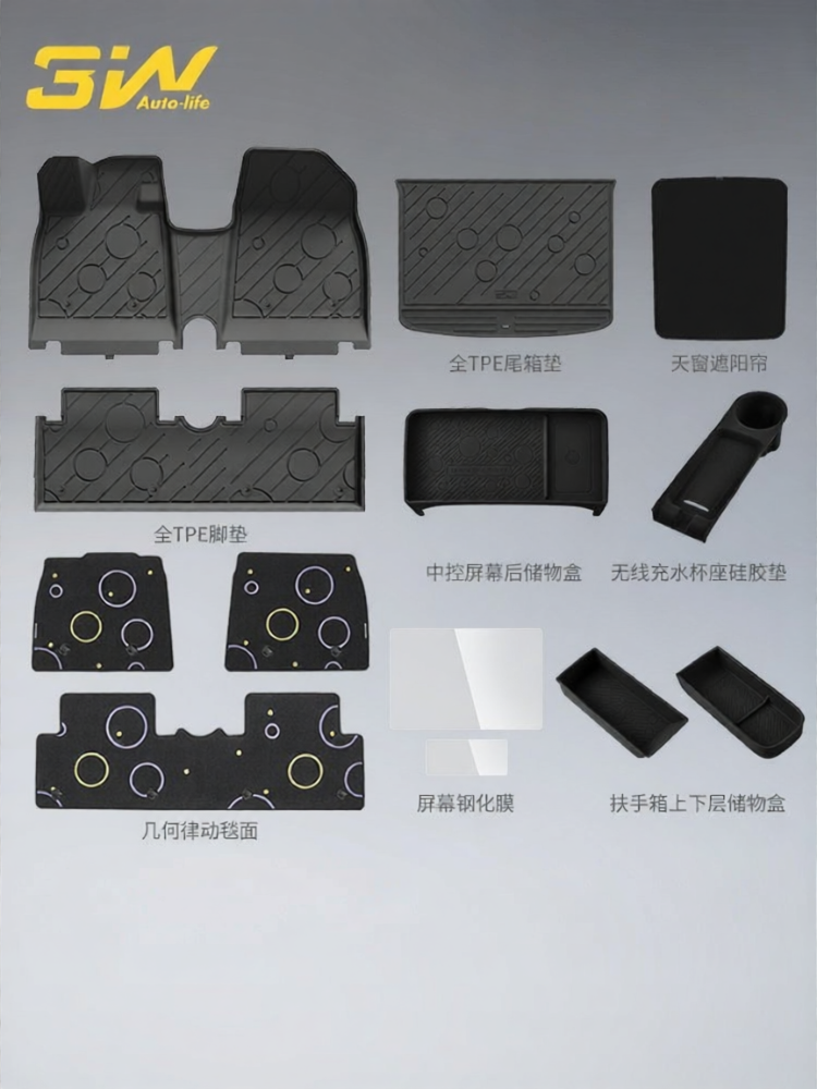 3W | Full TPE Car Floor Mat for NIO Firefly ราคา 6,110 บาท*ส่งฟรี