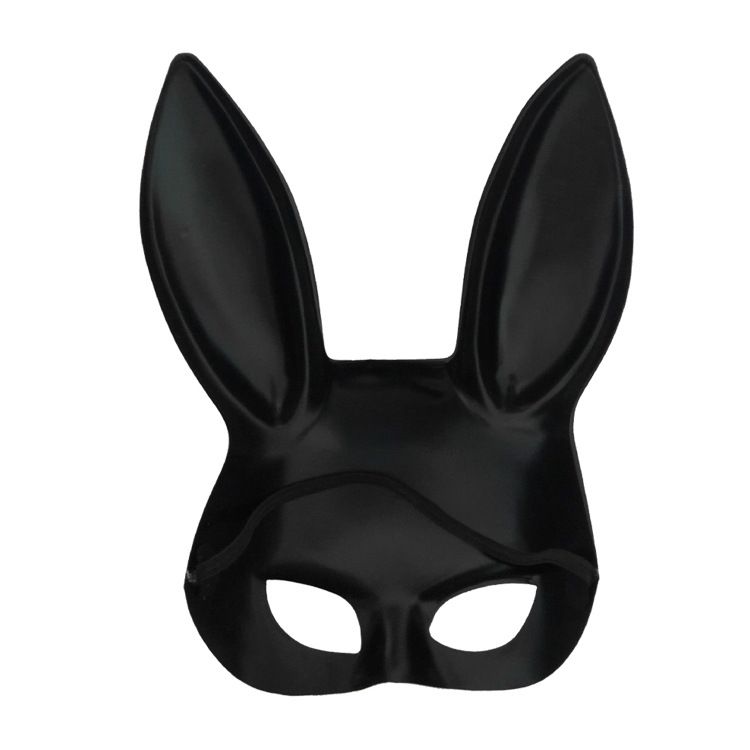 ?พร้อมส่ง?หน้ากากหูกระต่าย Halloween Bunny Girl Mask KTV Nightclub Mask iallshop