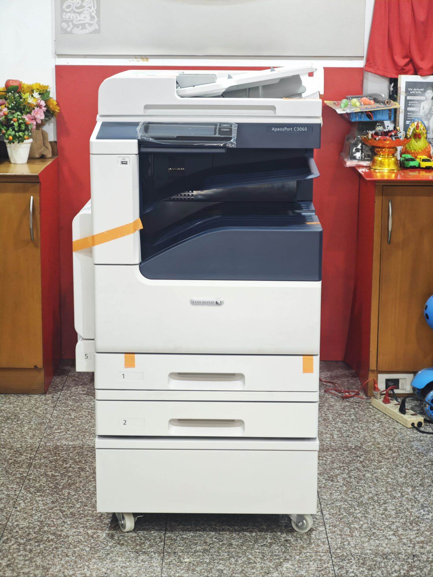 เครื่องถ่ายเอกสารสีมัลติฟังก์ชันXerox ApeosPort C3060 ราคา 125,000 บาท*ส่งฟรี