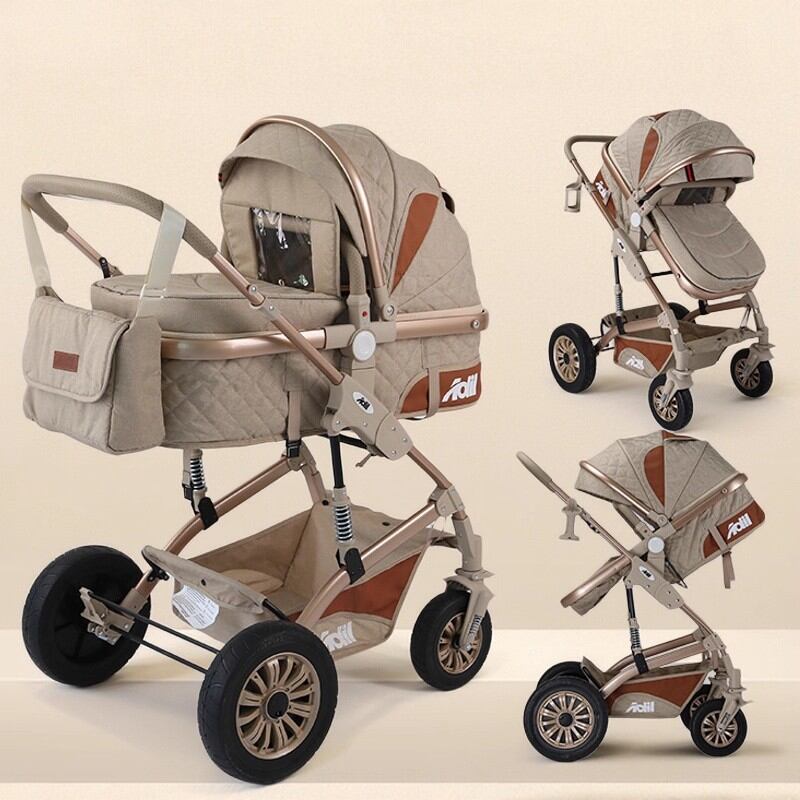 WEIJIA | Lightweight Folding Baby Stroller Multifunctional Adjustable Seat Shock Absorption