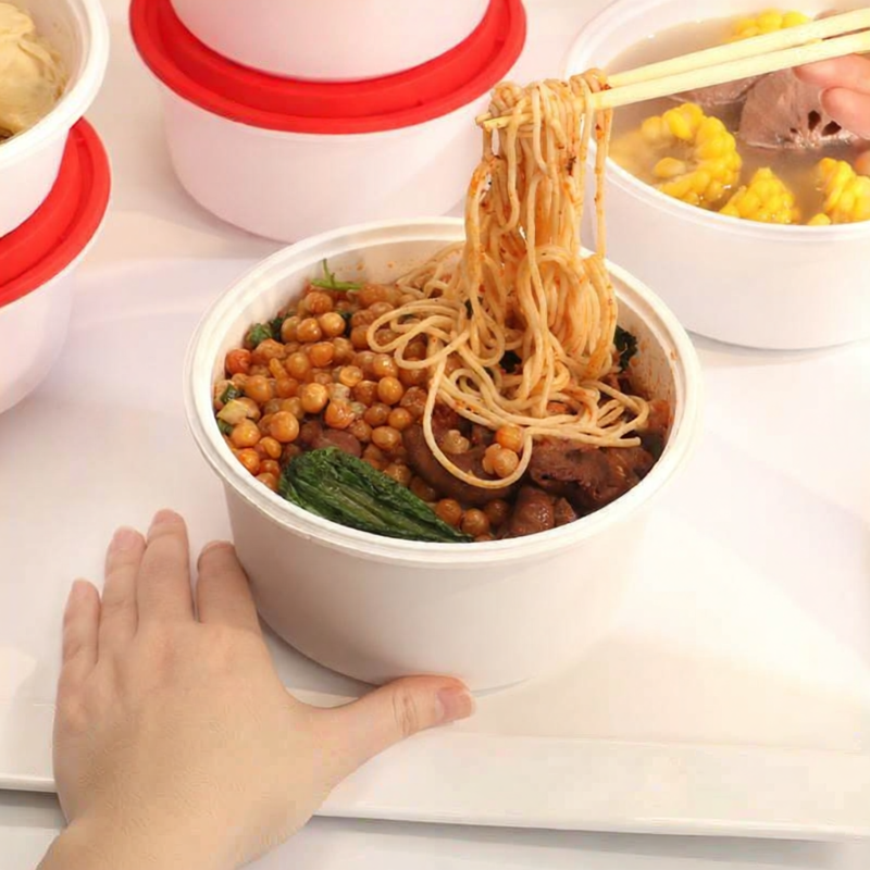 QIUZHISE | Security Lock Leak-Proof Double-Layer Thickening Meal Box