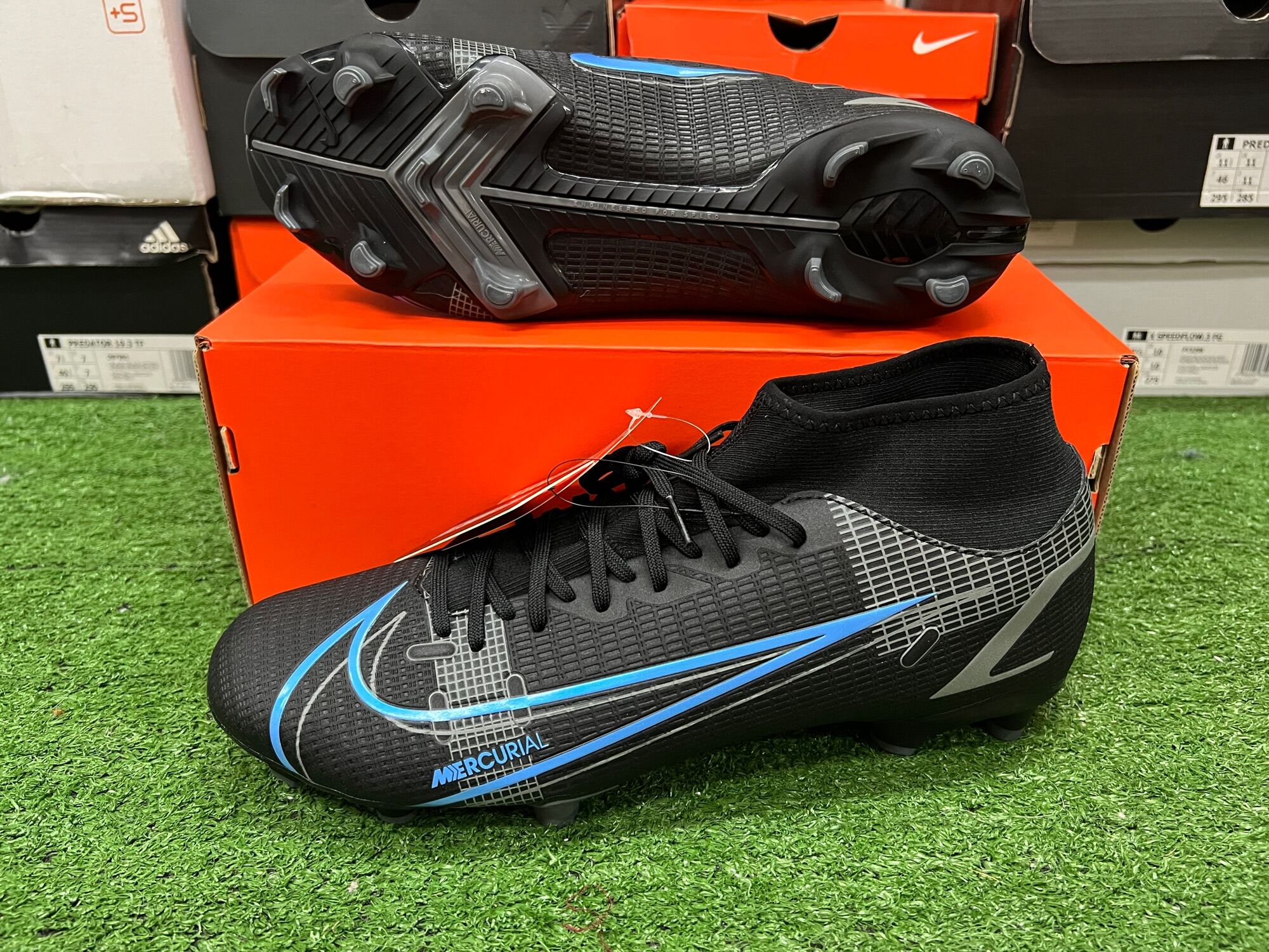 สตั๊ด รองเท้าฟุตบอล Nike Mercurial Superfly8 Elite fg ตัวท๊อป ไซส์ 42 42.5