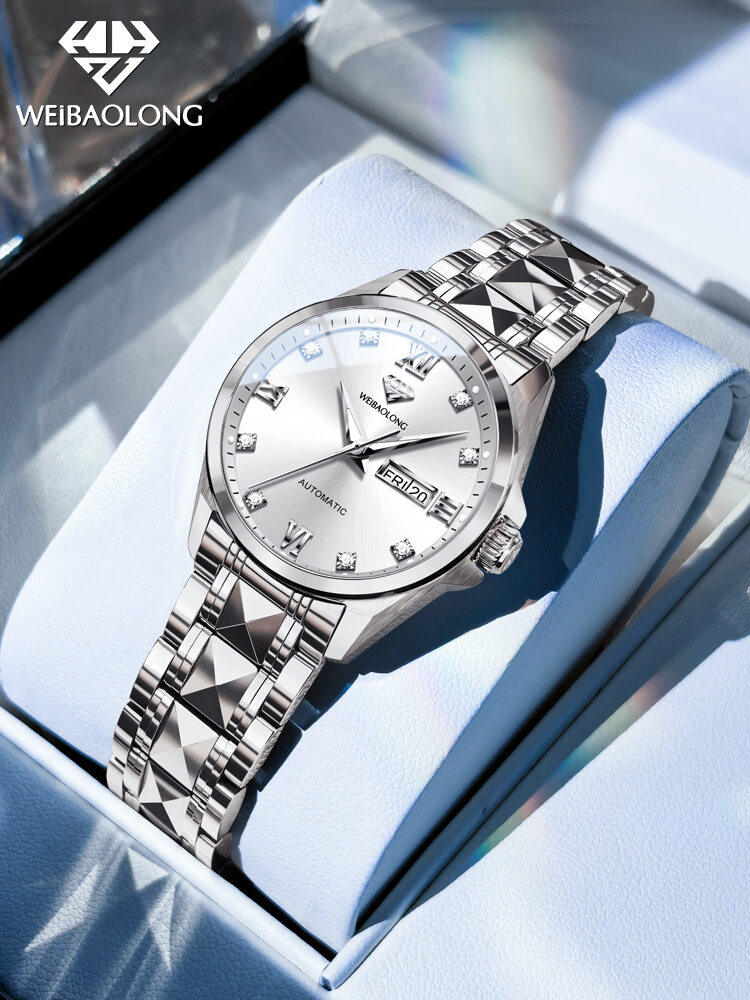 OLEVS | Genuine Diamond Automatic Women's Watch ราคา 28,818 บาท*ส่งฟรี