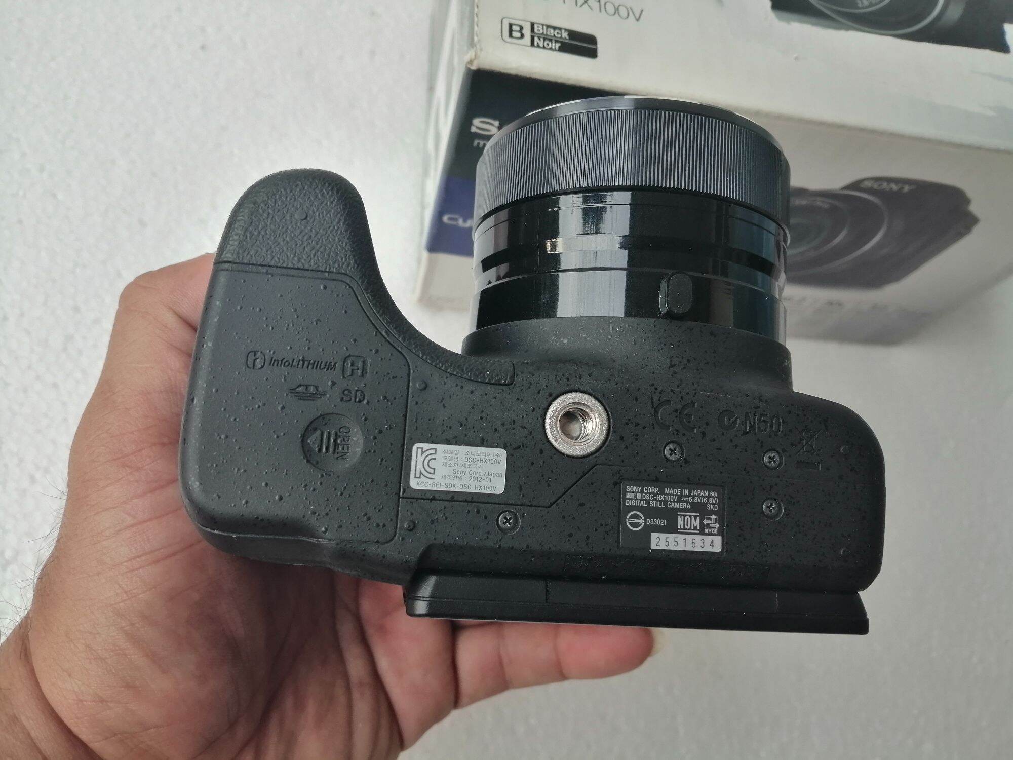 กล้องดิจิตอล sony dsc-hx100v เทสแล้วใช้งานได้ปกติติ จอสวย เลนส์ใส