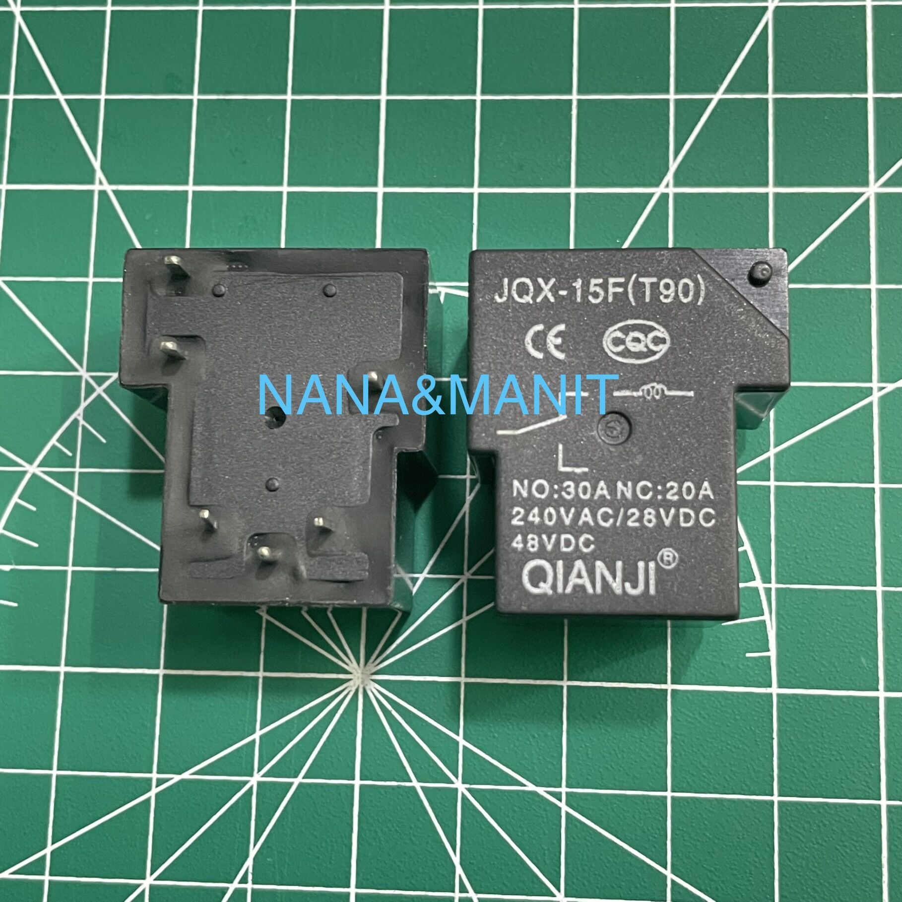 JQX-15F(T90) Relay 48VDC 6ขา ️ราคาต่อตัว ️พร้อมส่งในไทย ️🇹🇭 | Lazada.co.th
