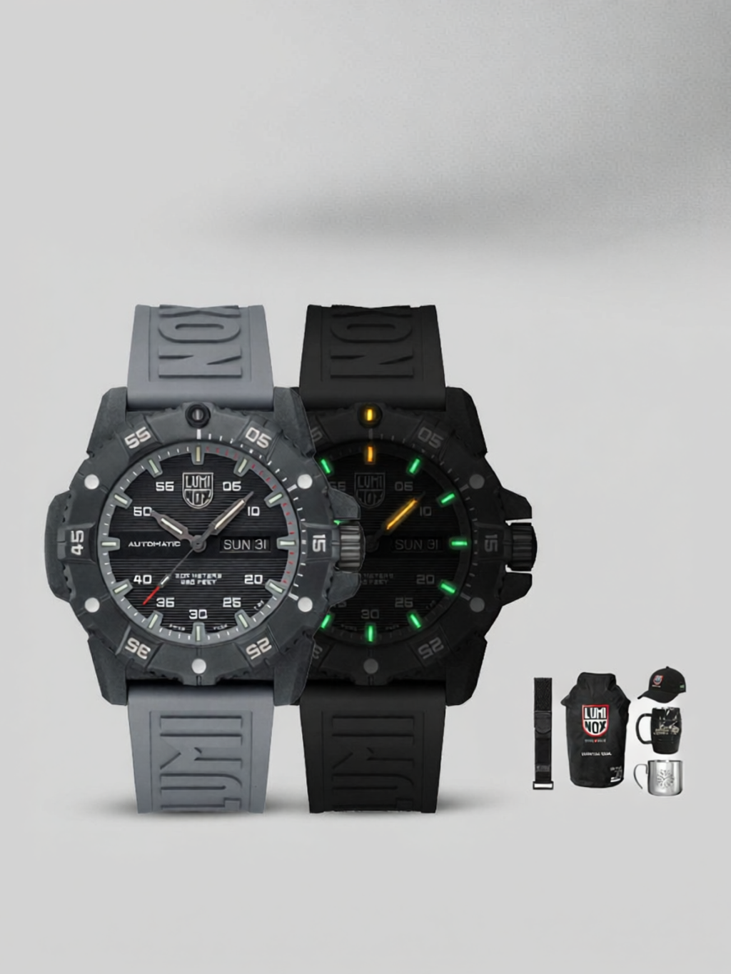 LUMI NOX | Carbon Fiber Military Sport Mechanical Watch - ยี่ห้อ LUMI NOX ราคา 58,335 บาท*ส่งฟรี