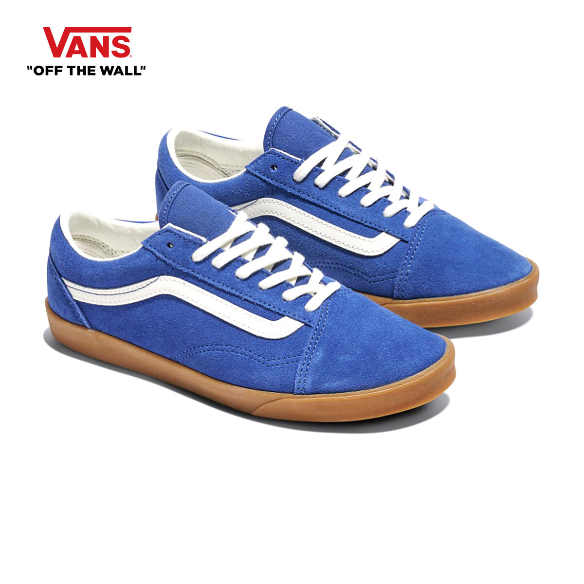 Vans Old Skool Lowpro - Navy/Gum Shoes Sneakers Men Women ราคา 1,450 บาท*ส่งฟรี