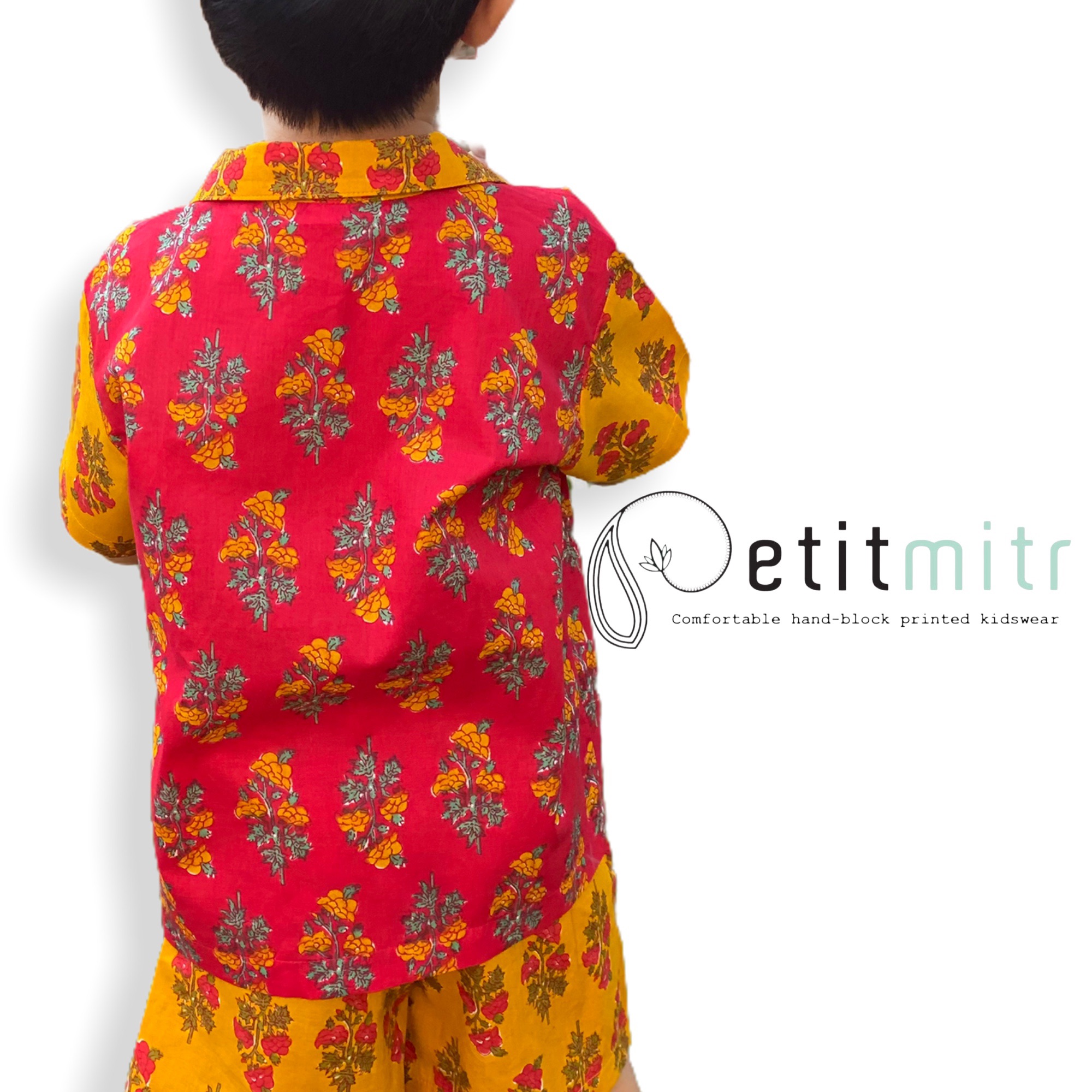 [Petit Mitr] Safari Shirt - เชิ้ตซาฟารี สำหรับเด็ก