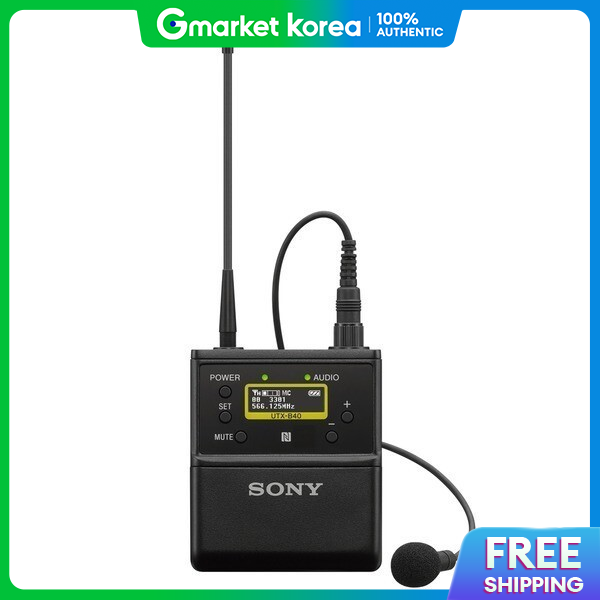 Sony | Utx-B40 Uwp-D Wireless Transmitter + Lavalier Microphone + Clip + Screen Official Dealer Hi ราคา 10,262 บาท*ส่งฟรี