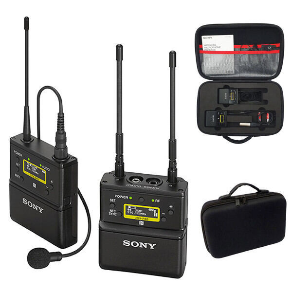 Sony | Uwp-D21 Wireless Microphone Transmitter /Receiver for Recording + Dedicated Case Sony Official ราคา 19,059 บาท*ส่งฟรี
