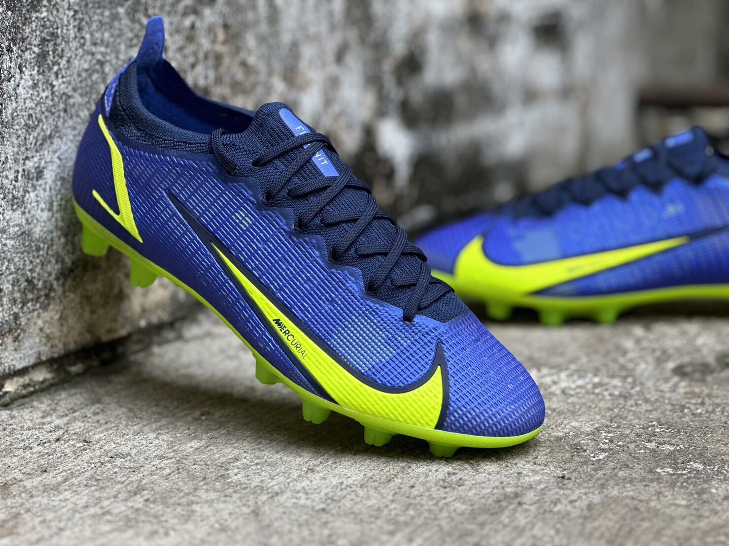 Nike Mercurial Vapor 14 Elite HG 'Blue Green' DJ2836-054 - KICKS CREW