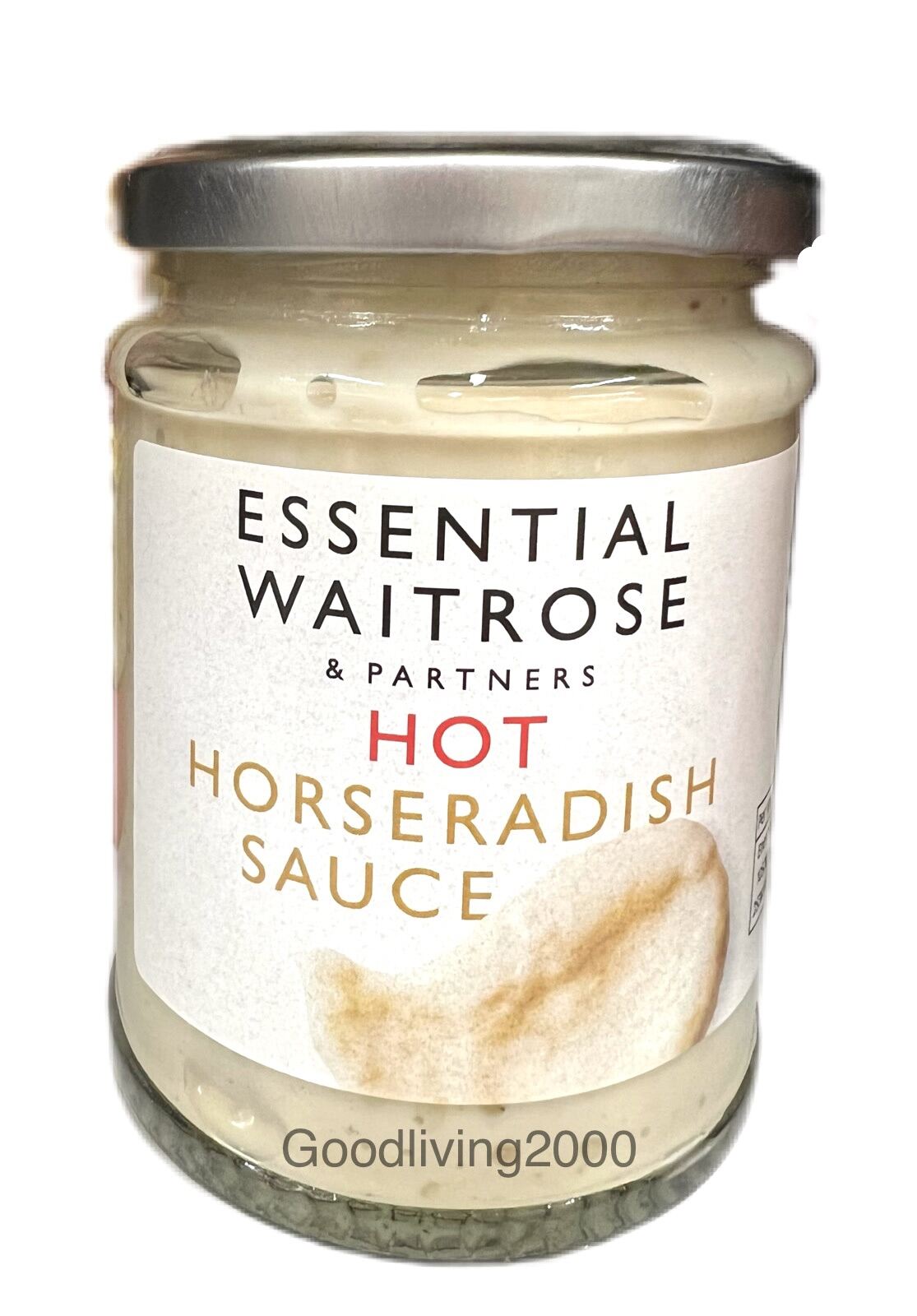 (Free shipping) Essential Waitrose Hot Horseradish Sauce 285 g เวทโทรส