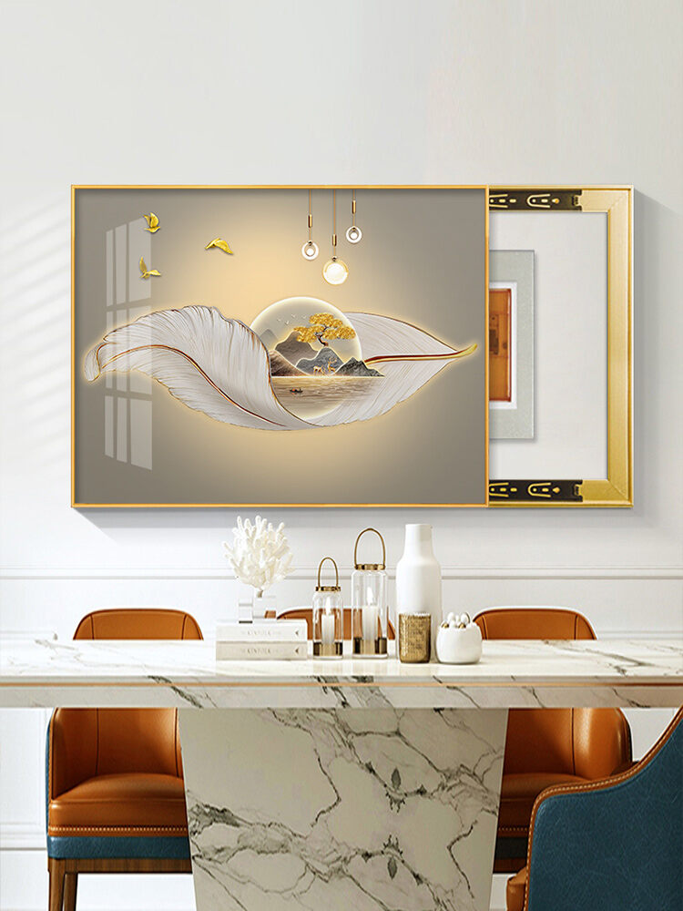 [XIANGTUYIN | Luxury Pull-Out Electrical Box Decorative Painting for Dining Room,XIANGTUYIN | Luxury Pull-Out Electrical Box Decorative Painting for Dining Room,] ราคา 620 บาท*ส่งฟรี