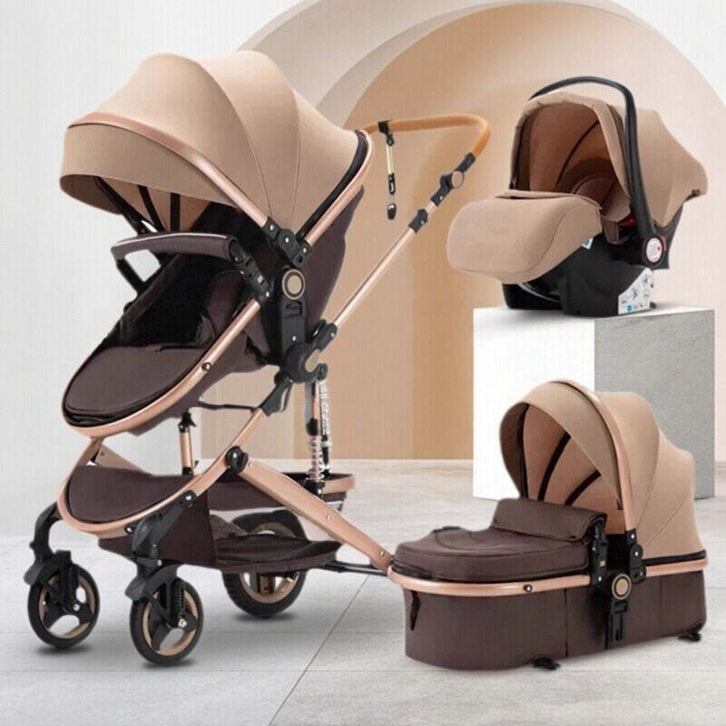 WEIJIA | Multi-functional Infant Stroller Shock Absorption For Newborns Basket