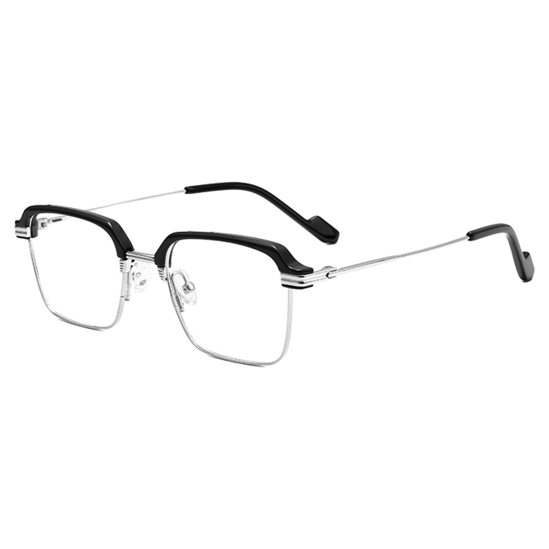 MININUO | Silver Frame Professional Anti-Blue Light Adjustable Prescription Sunglasses ราคา 3,253 บาท*ส่งฟรี