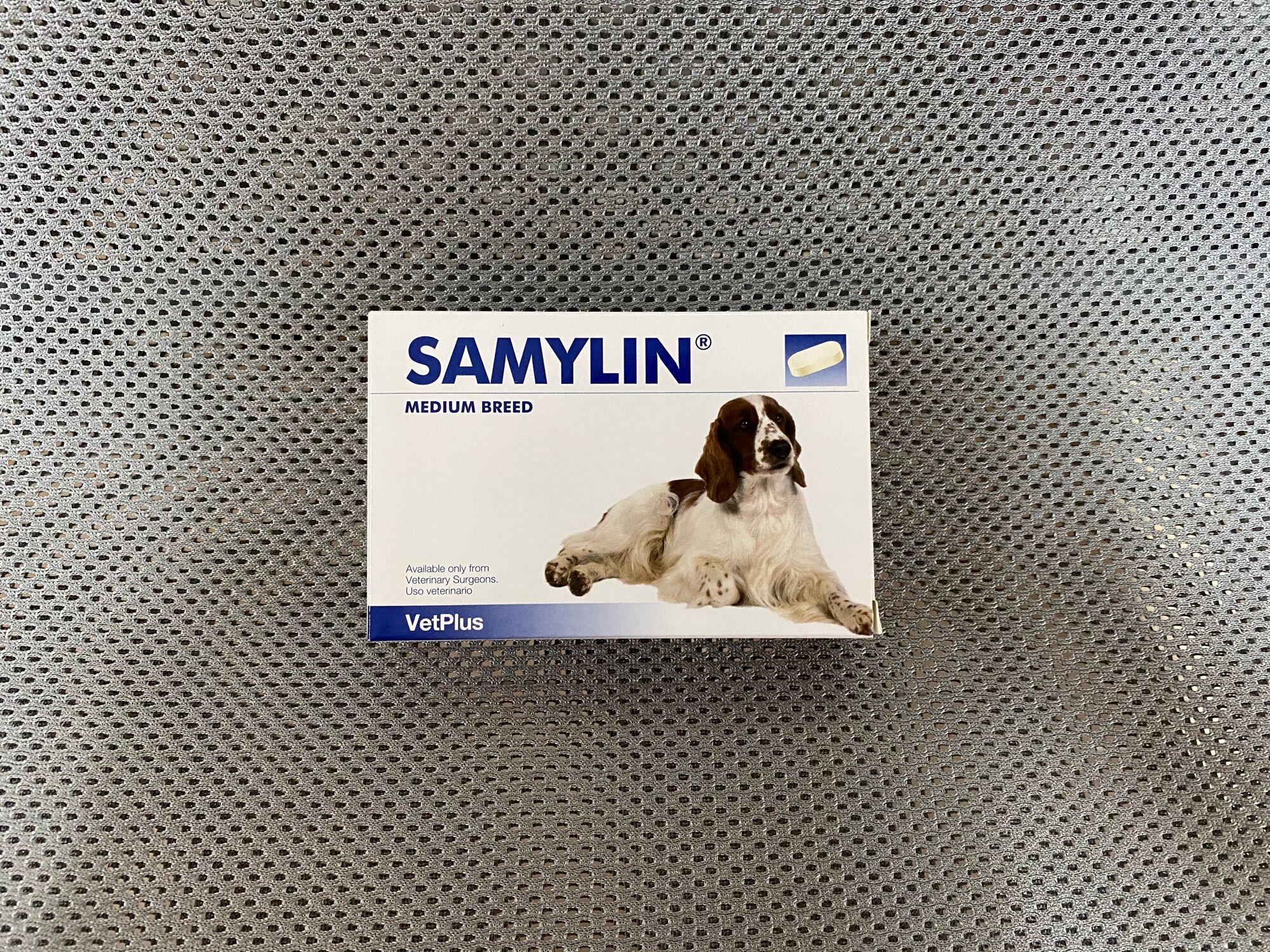 SAMYLIN Medium Breed อาหารเสริมบำรุงตับ สำหรับสุนัข (ชนิดเม็ด) (หมดอายุ 07/2023)