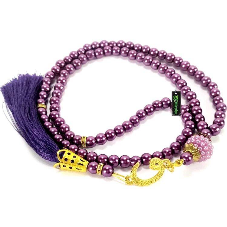 Turkish Tesbih (purple) - ลูกประคำ ตัสเบียะห์ 99 เม็ด สีม่วง