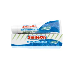 ภาพหน้าปกสินค้ายาสีฟัน สไมล์ออน Smileon สูตรมีฟลูออไรด์และว่านหางจรเข้ ปากสะอาดและสดชื่น 250กรัม ซึ่งคุณอาจชอบสินค้านี้