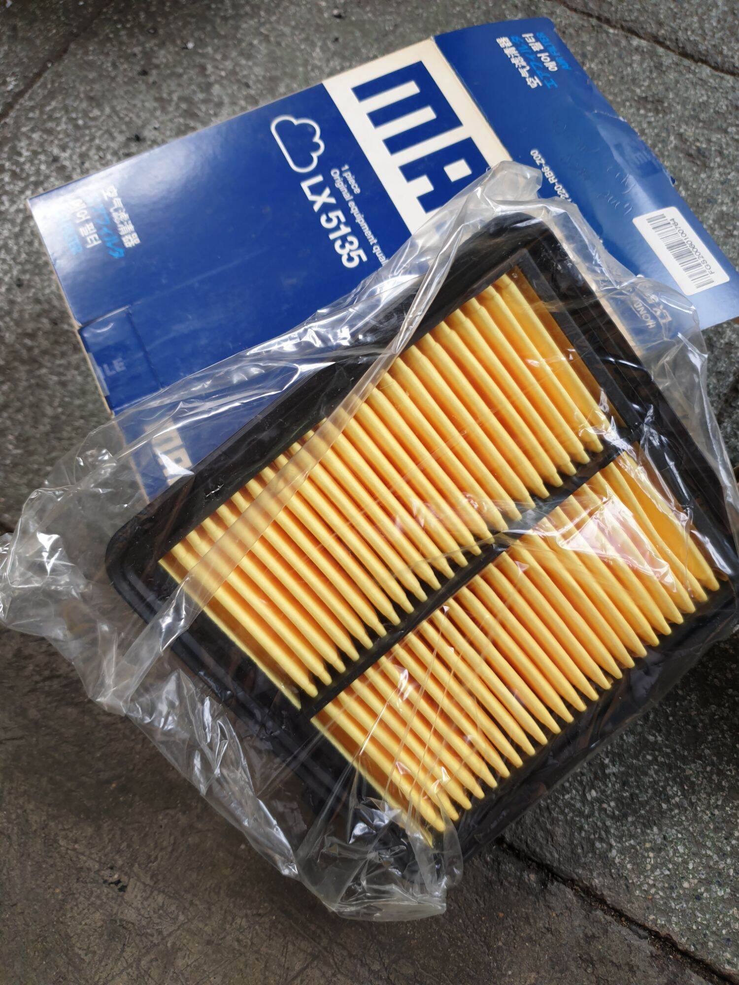 กรองอากาศ Honda jazz city gd ge gk civic fd 1.8 2.0 hrv ปี2003-2022 ราคา 169 บาท*ส่งฟรี