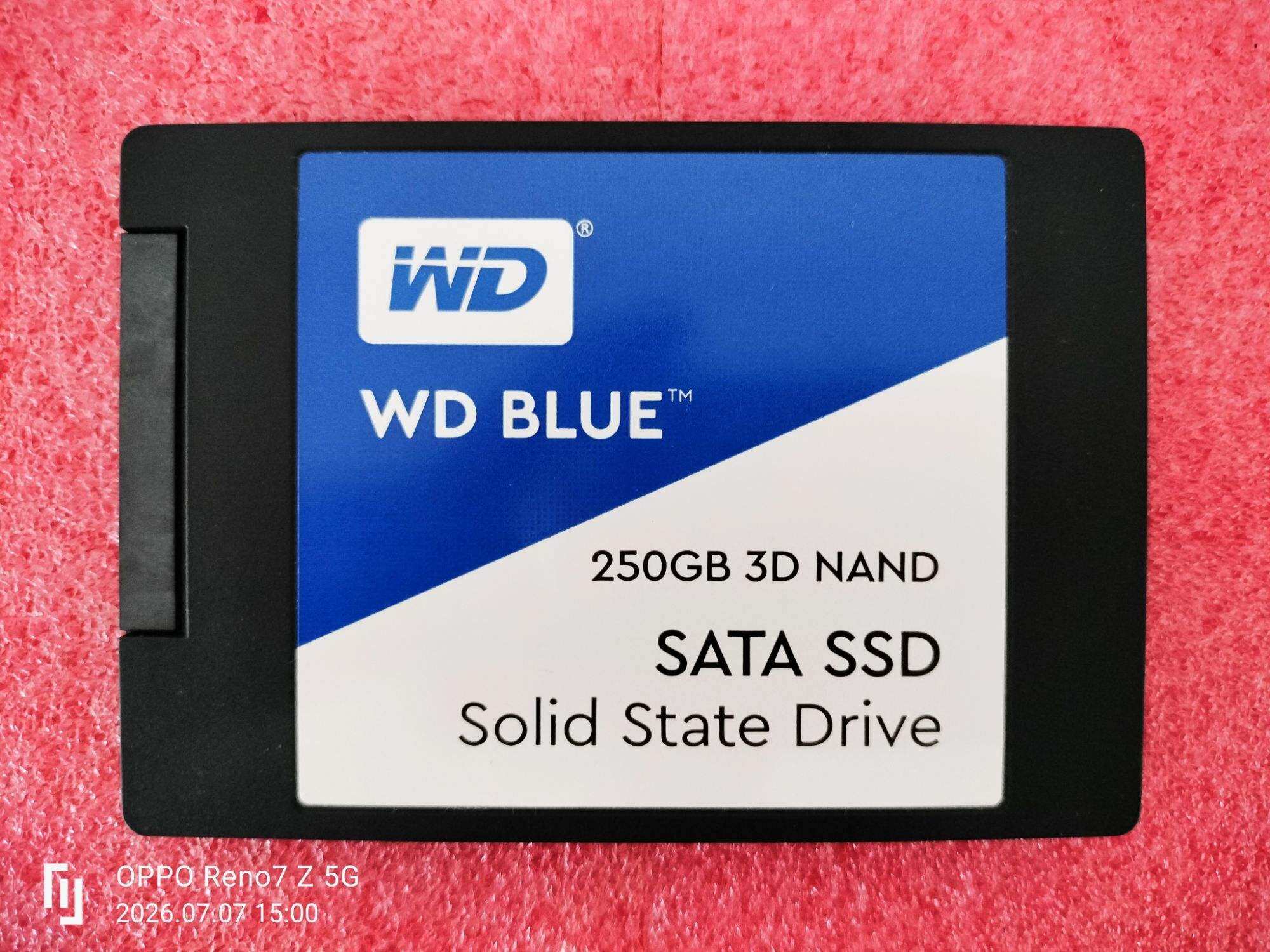 Ssd 250Gb Wd Blue, No Error, No Color Issues, Disk Status 97 ℅ Installed Windows 11 and Tested It before Sending.