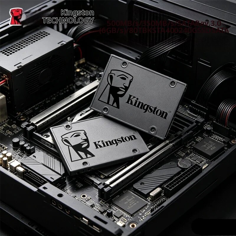 Kingston | คิงส์ตัน A400 2.5" SATA3 SSD ภายใน, 120GB-960GB ความเร็วสูง TLC โซลิดสเตทดริฟท์ สำหรับอัพเกรดระบบแล็ปท็อปเกมมิ่งและเดสก์ท็อปพีซี - ยี่ห้อ Kingston ราคา 4,640 บาท*ส่งฟรี