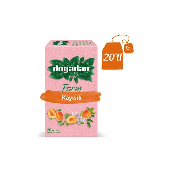 (พร้อมส่งจากไทย) Dogadan Apricot çay - ชาแอพริคอต พร้อมชง 20 ซอง