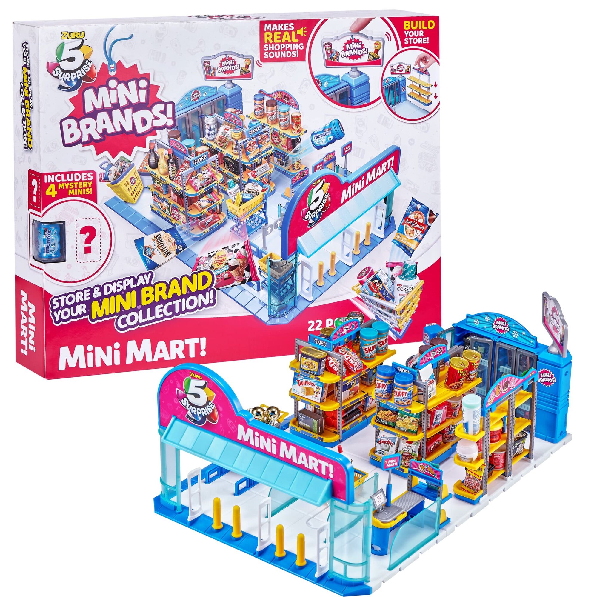 พร้อมส่ง 5 Mini Brands Electronic Mini Mart with 4 Mystery Mini Brands